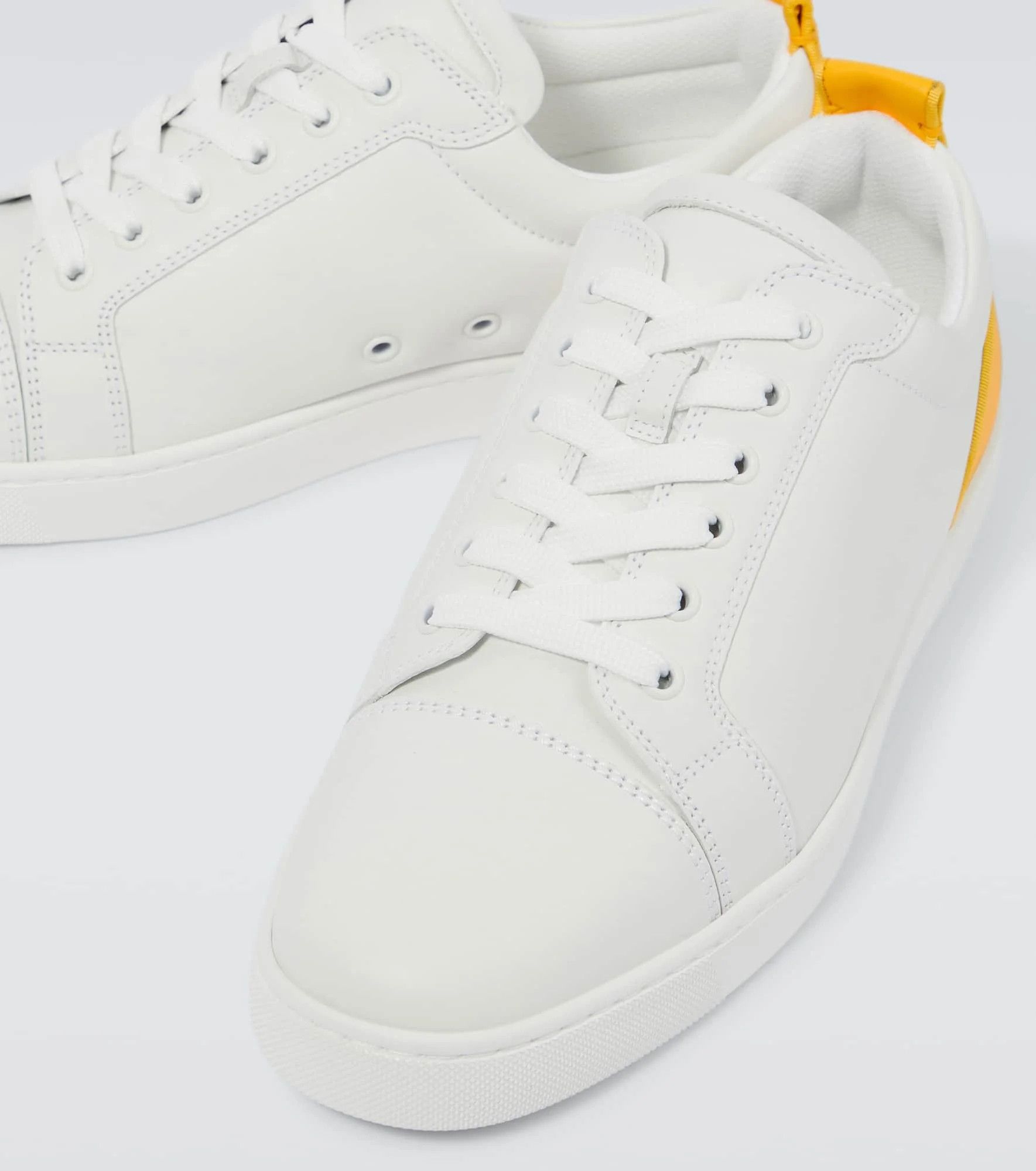 Christian Louboutin fun louis junior in white /yellow Size US 9 / EU 42 - 3 Thumbnail