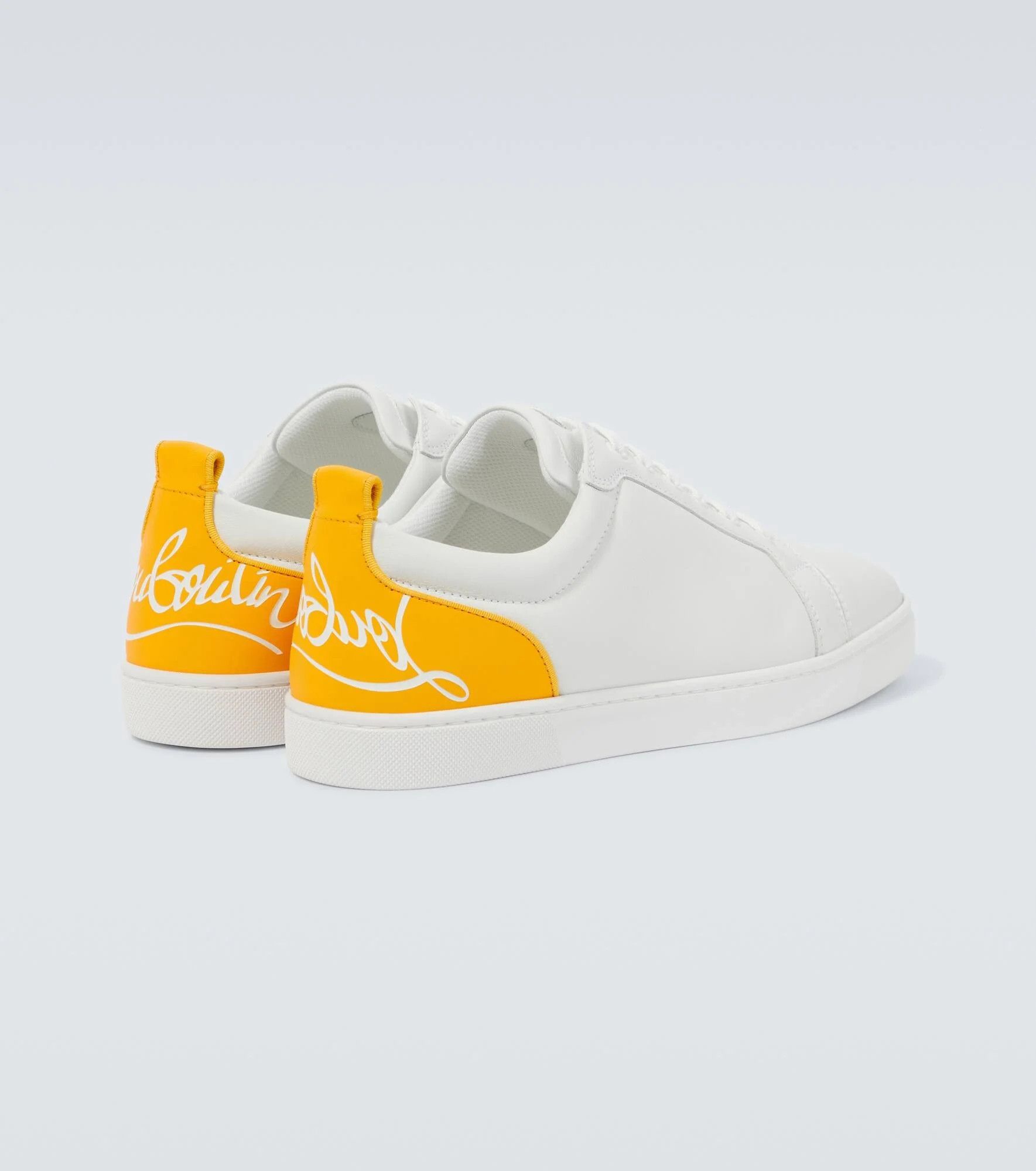 Christian Louboutin fun louis junior in white /yellow Size US 9 / EU 42 - 6 Thumbnail