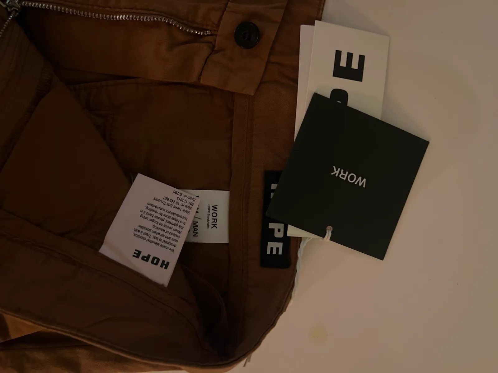 Hope Hope News Edit ”WORK” Pants Size 25" / US 0 / IT 36 - 3 Thumbnail