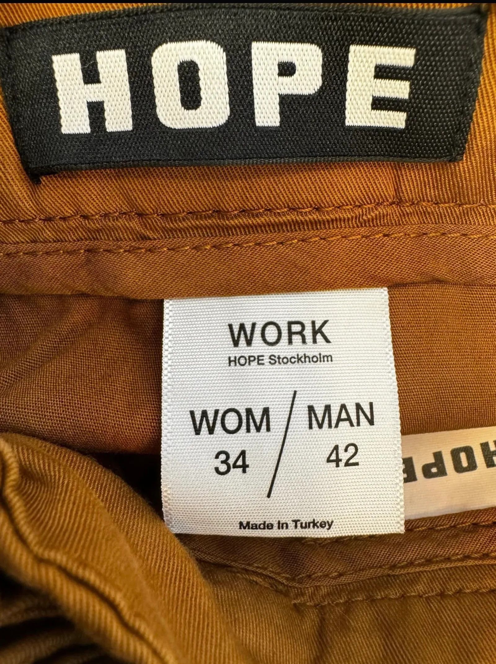 Hope Hope News Edit ”WORK” Pants Size 25" / US 0 / IT 36 - 2 Thumbnail