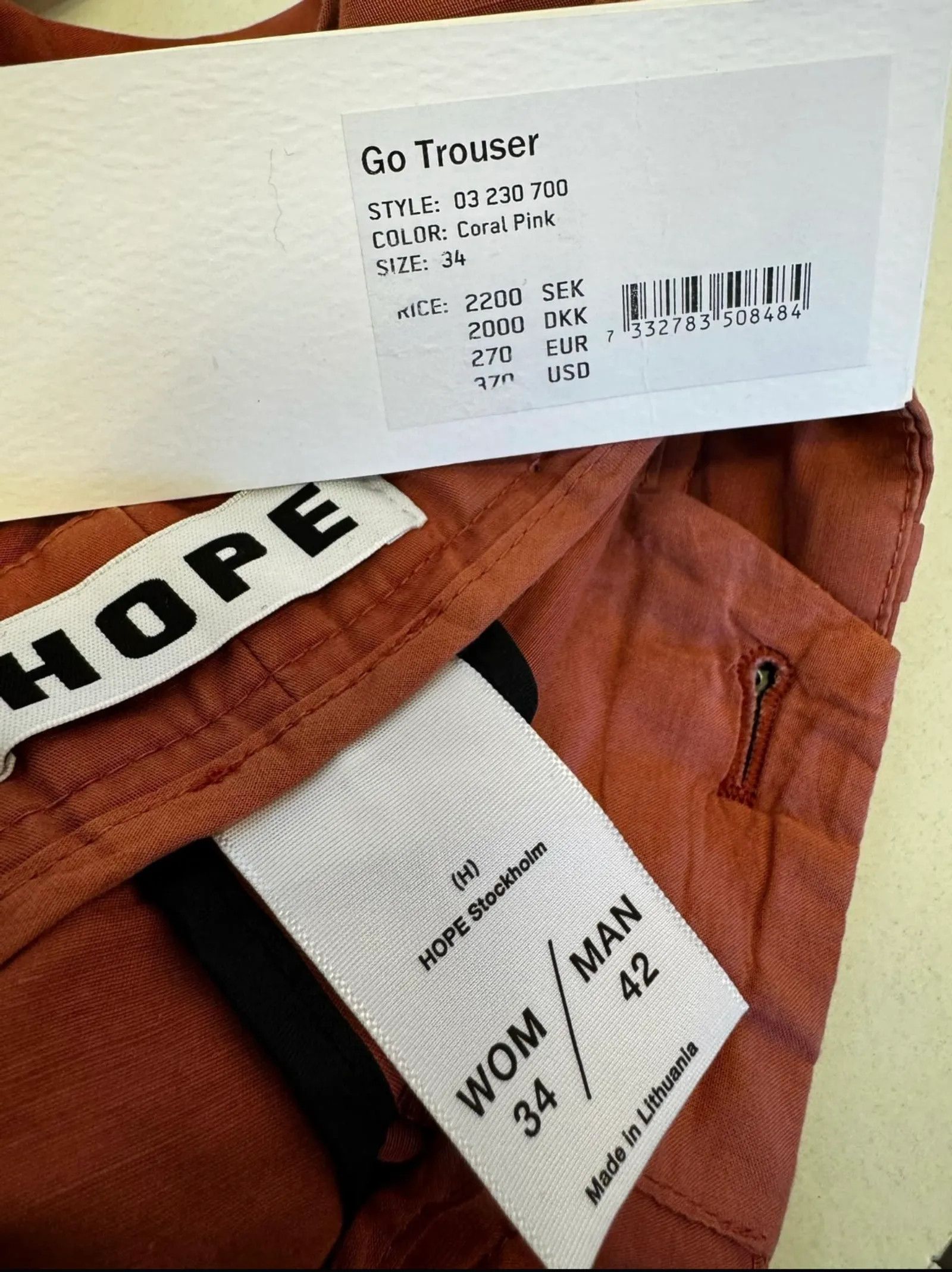 Hope Hope Go trouser Pants Size 25" / US 0 / IT 36 - 2 Thumbnail