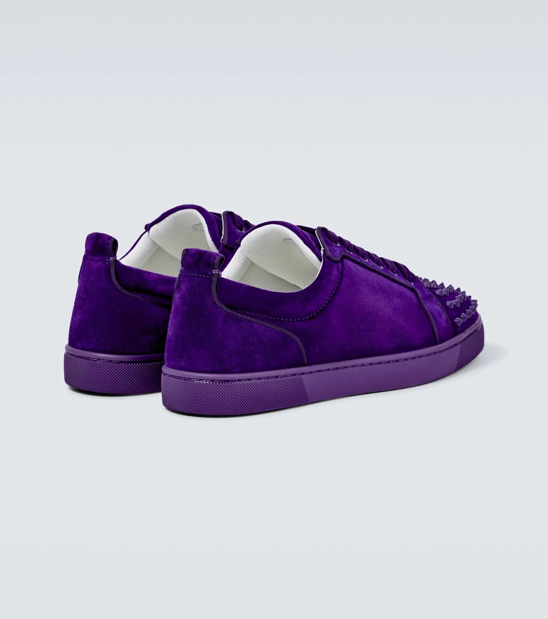 louis junior spikes orlato flat velours purple