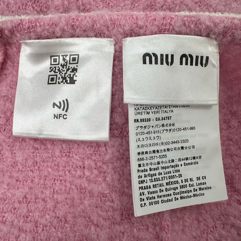 Miu Miu Miu Miu Pink Women's Shorts 0089 Size 23" - 8 Thumbnail