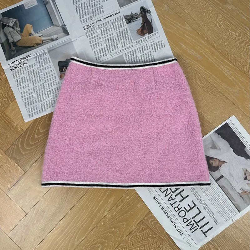 Miu Miu Miu Miu Pink Women's Shorts 0089 Size 23" - 2 Thumbnail