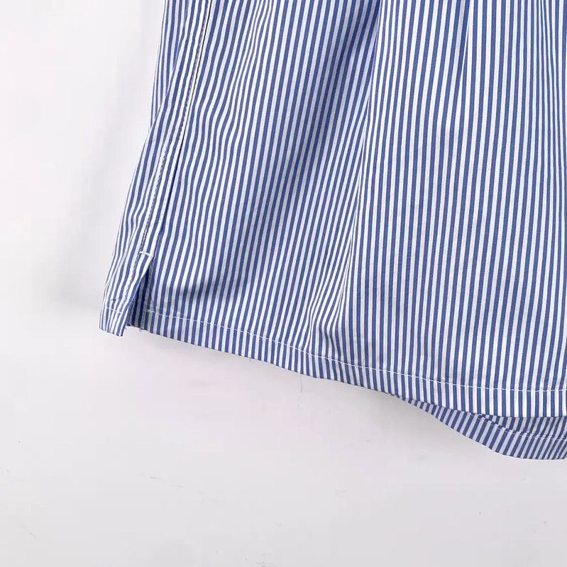 Miu Miu Miu Miu Blue Cotton Women’s Shorts 0089 Size 23" - 4 Thumbnail
