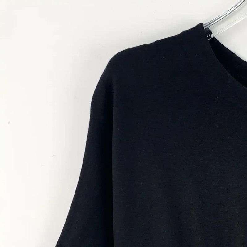 Miu Miu Miu Miu Black Rayon Short Dress 0089 Size XS / US 0-2 / IT 36-38 - 3 Thumbnail
