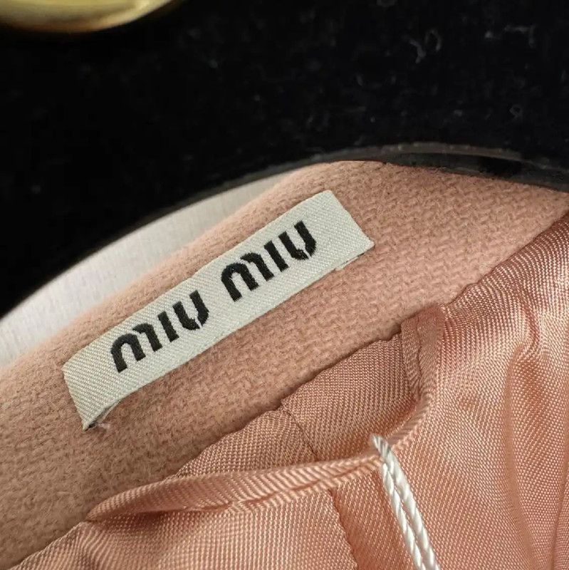 Miu Miu Miu Miu Spring Autumn Short Wool Coat 0089 Size S / US 4 / IT 40 - 3 Thumbnail