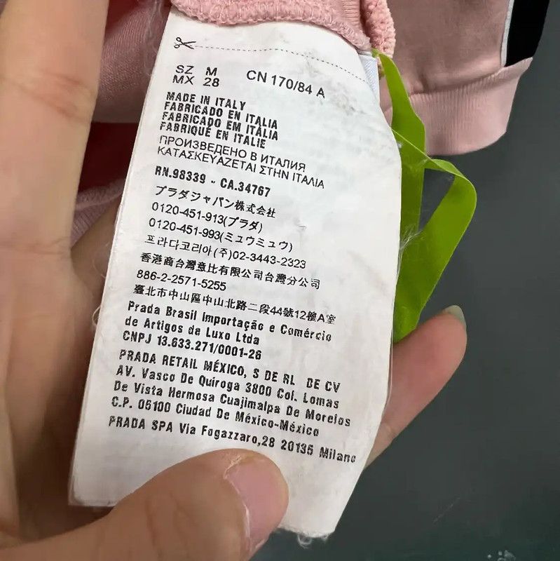 Miu Miu Miu Miu Pink Cotton Long Sleeve Hoodie 0089 Size M / US 6-8 / IT 42-44 - 4 Thumbnail
