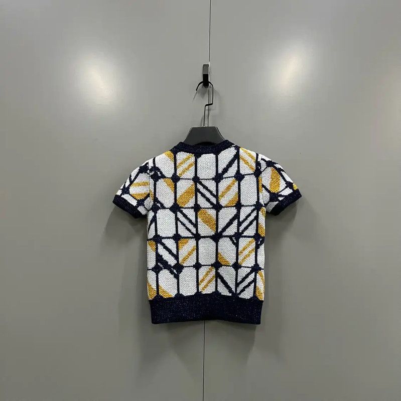 Miu Miu Miu Miu Multi-Color Short Sleeve T-Shirt 0089 Size ONE SIZE - 2 Thumbnail