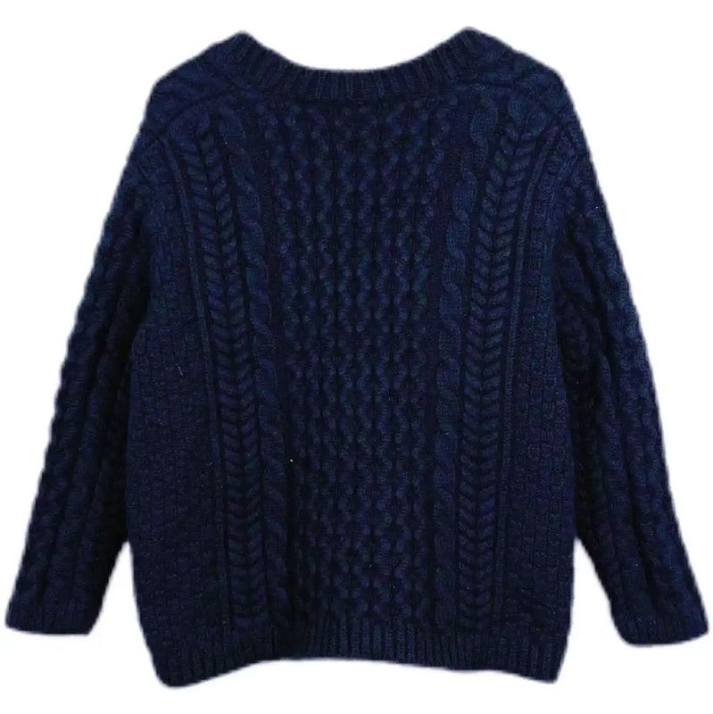 Miu Miu Miu Miu Blue Cotton Long Sleeve Sweater 0089 Size XS / US 0-2 / IT 36-38 - 2 Thumbnail