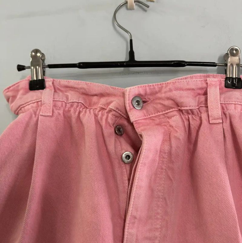 Miu Miu Miu Miu Pink Cotton Women's Shorts 0089 Size 23" - 6 Thumbnail