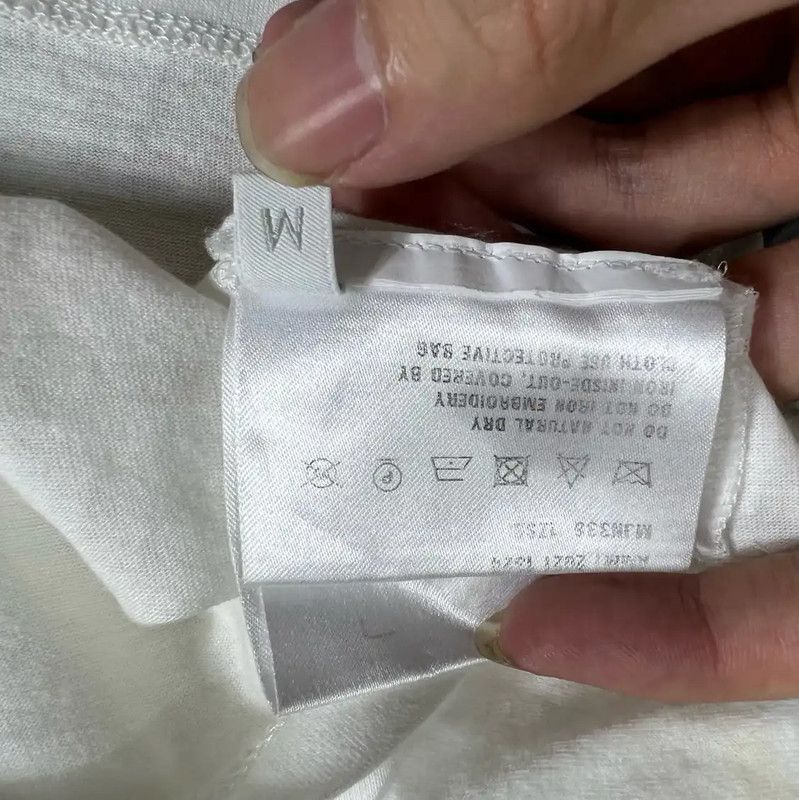 Miu Miu Miu Miu White Cotton Cropped T-Shirt 0089 Size M / US 6-8 / IT 42-44 - 4 Thumbnail
