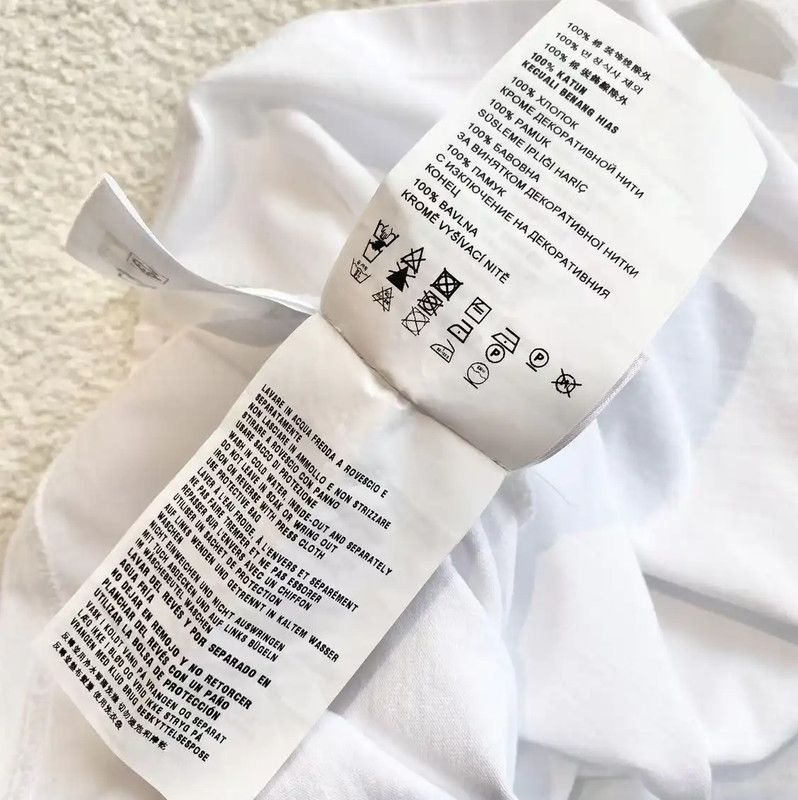 Miu Miu Miu Miu Women's White Cotton T-Shirt 0089 Size L / US 10 / IT 46 - 6 Thumbnail