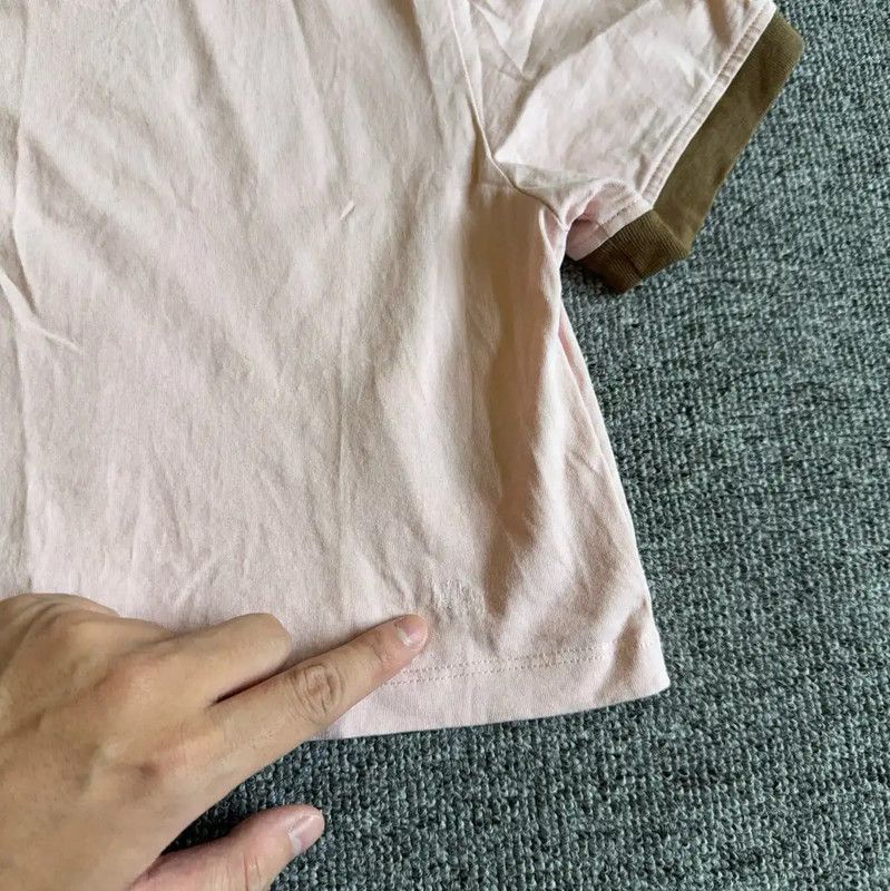 Miu Miu Miu Miu Pink Cropped Cotton T-Shirt 0089 Size S / US 4 / IT 40 - 6 Thumbnail