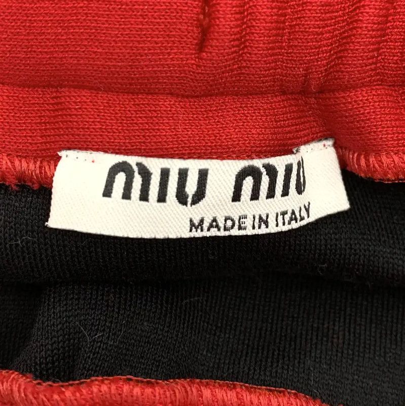 Miu Miu Miu Miu Black Cotton Women's Skirt 0089 Size 23" - 5 Thumbnail