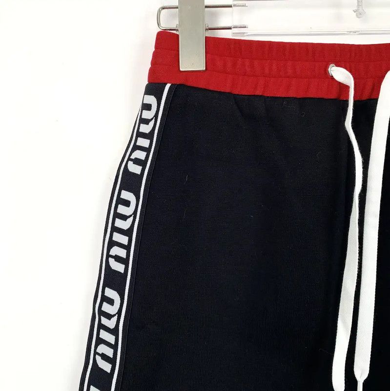 Miu Miu Miu Miu Black Cotton Women's Skirt 0089 Size 23" - 3 Thumbnail