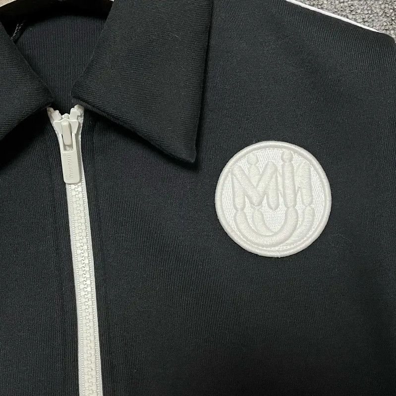 Miu Miu Miu Miu Black Cotton Women's Jacket for Spring 0089 Size XS / US 0-2 / IT 36-38 - 3 Thumbnail