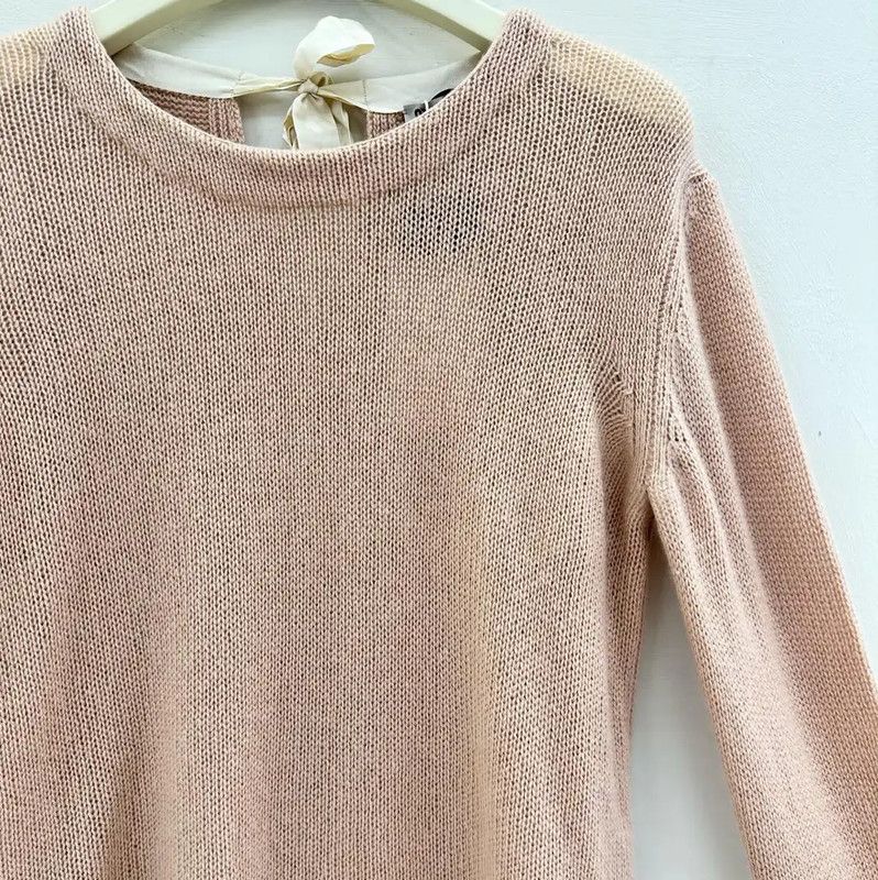 Miu Miu Miu Miu Pink Long Sleeve Sweater for Women 0089 Size S / US 4 / IT 40 - 3 Thumbnail