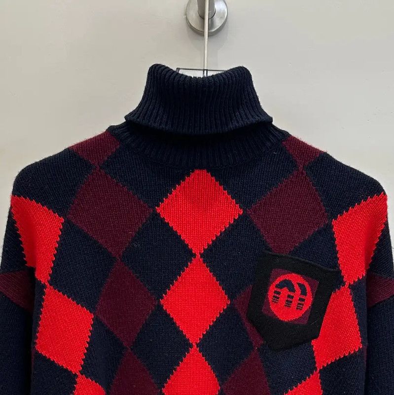 Miu Miu Miu Miu Women's Black Wool Pullover Sweater 0089 Size S / US 4 / IT 40 - 2 Thumbnail