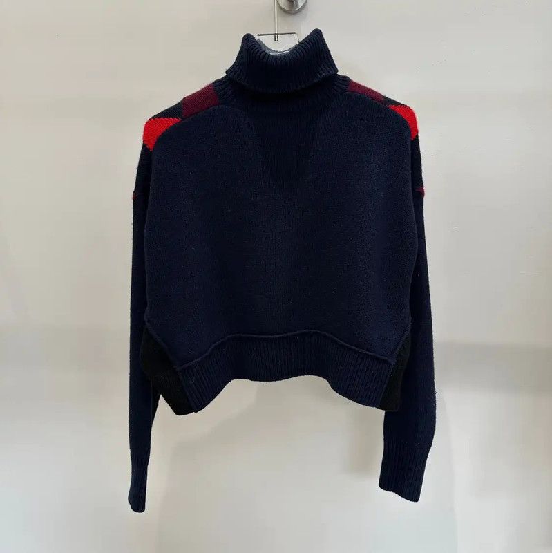 Miu Miu Miu Miu Women's Black Wool Pullover Sweater 0089 Size S / US 4 / IT 40 - 5 Thumbnail
