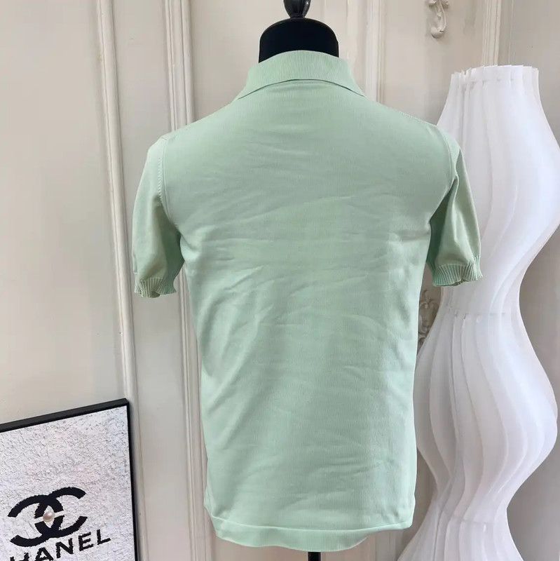 Miu Miu Miu Miu Green Nylon Women's T-shirt 0089 Size S / US 4 / IT 40 - 2 Thumbnail