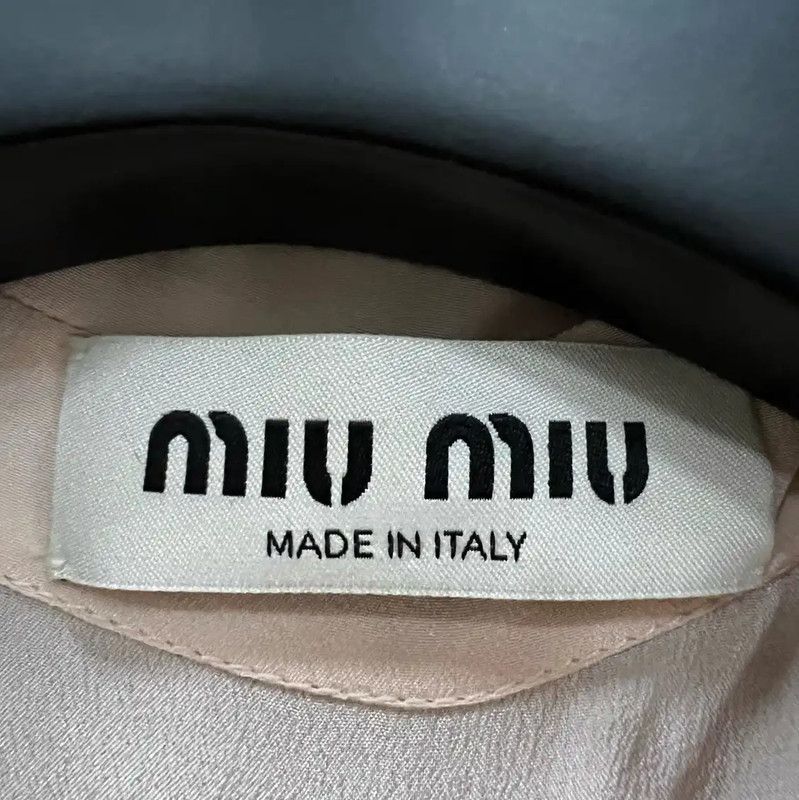 Miu Miu Miu Miu Pink Cotton Short Summer Shirt 0089 Size ONE SIZE - 3 Thumbnail