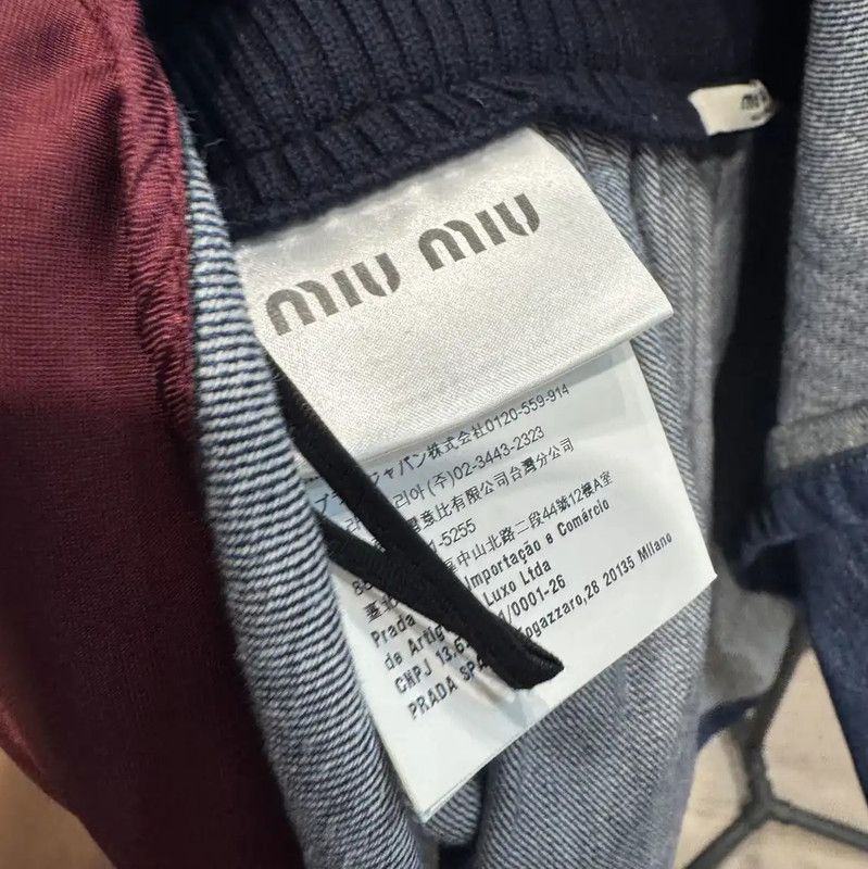 Miu Miu Miu Miu Blue Denim Women's Skirt 0089 Size 24" / US 00 / IT 34 - 5 Thumbnail