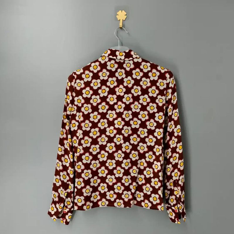 Miu Miu Miu Miu Multi-Colored Cotton Women's Shirt 0089 Size M / US 6-8 / IT 42-44 - 2 Thumbnail