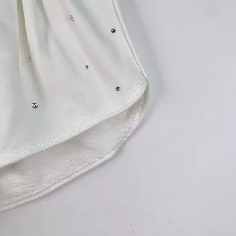 Miu Miu Miu Miu White Cotton Women's Shorts 0089 Size 23" - 4 Thumbnail