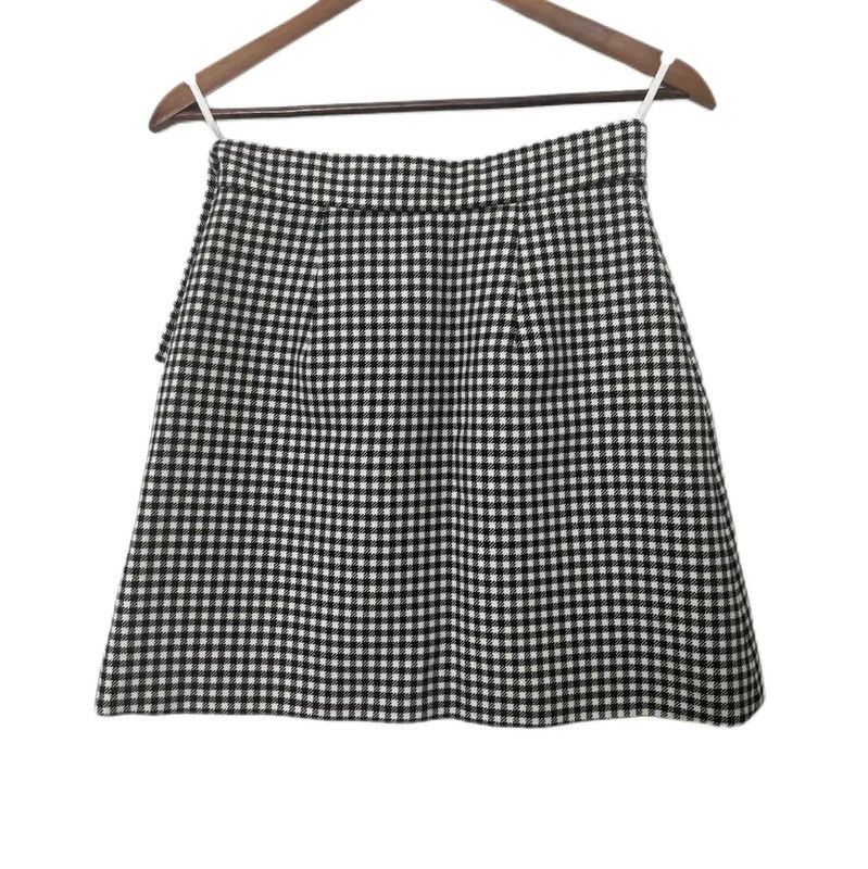 Miu Miu Miu Miu Colorblock Cotton Blend Skirt 0089 Size 27" / US 4 / IT 40 - 2 Thumbnail
