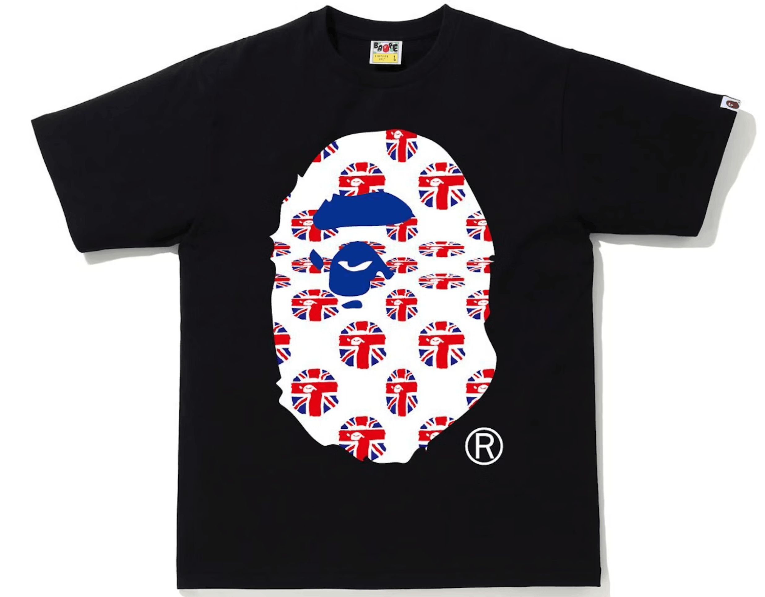 Bape London Union Jack Black T-Shirt Small Size US S / EU 44-46 / 1 - 2 Thumbnail