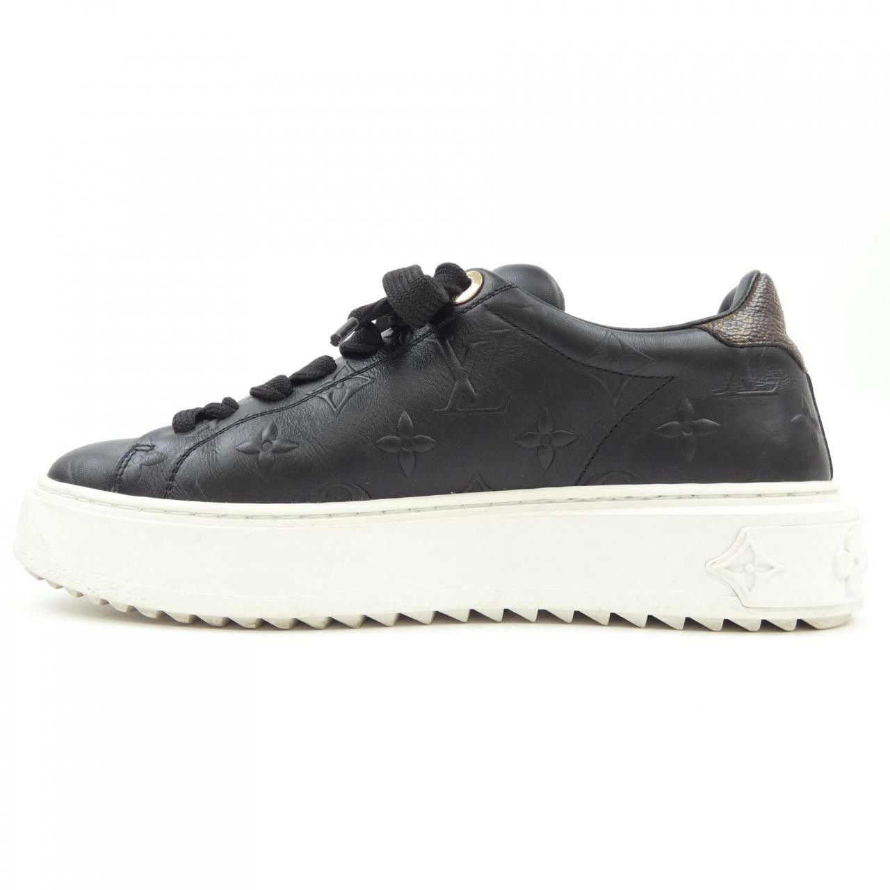 Louis Vuitton Louis Vuitton Time Out Line Sneakers Leather Shoes DUTY FREE for USA