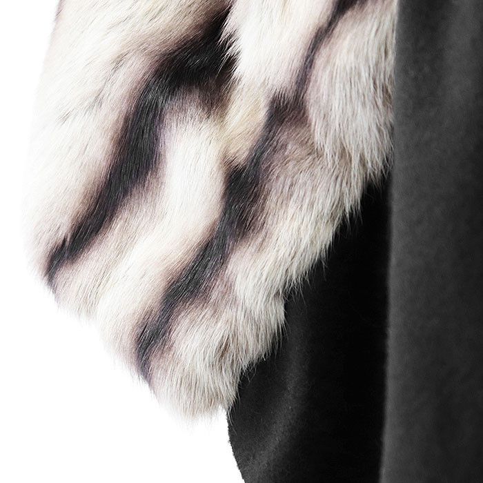Fendi Fendi Fendi Candy Orilag Fur Cashmere Stole Natural Material Scarf DUTY FREE for USA Size ONE SIZE - 9 Thumbnail