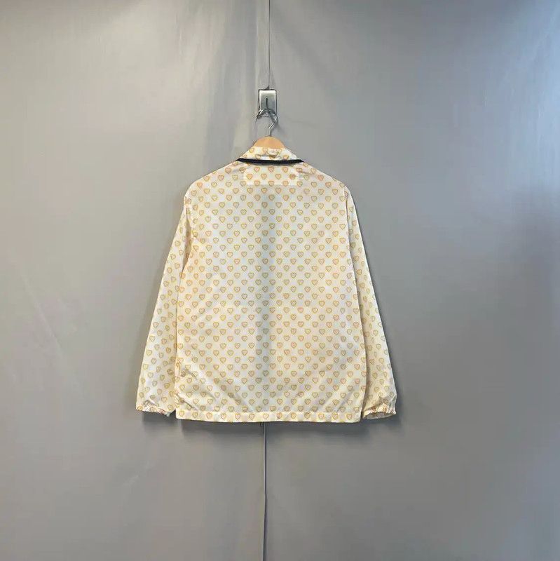 Miu Miu Miu Miu Women's White Jacket with Logo Design 0089 Size M / US 6-8 / IT 42-44 - 2 Thumbnail