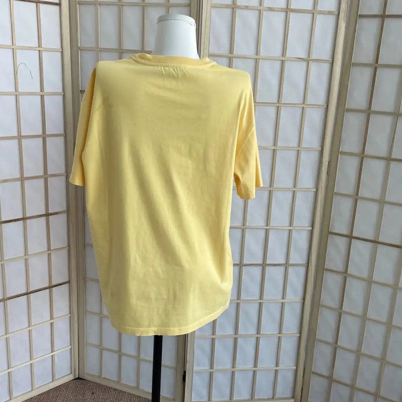 Miu Miu Miu Miu Yellow Cotton Women’s T-Shirt 0089 Size S / US 4 / IT 40 - 2 Thumbnail