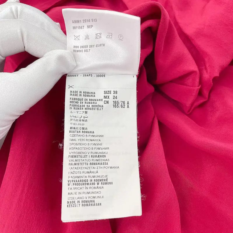 Miu Miu Miu Miu Pink Silk Short Sleeve Dress 0089 Size M / US 6-8 / IT 42-44 - 9 Thumbnail