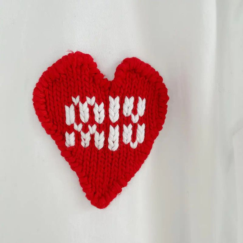 Miu Miu Miu Miu White Cotton Short Sleeve Tee 0089 Size S / US 4 / IT 40 - 5 Thumbnail