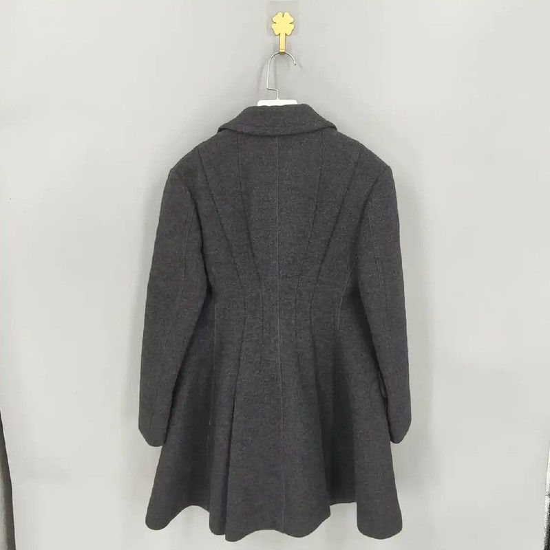 Miu Miu Miu Miu Black Wool Women's Coat 0089 Size S / US 4 / IT 40 - 2 Thumbnail