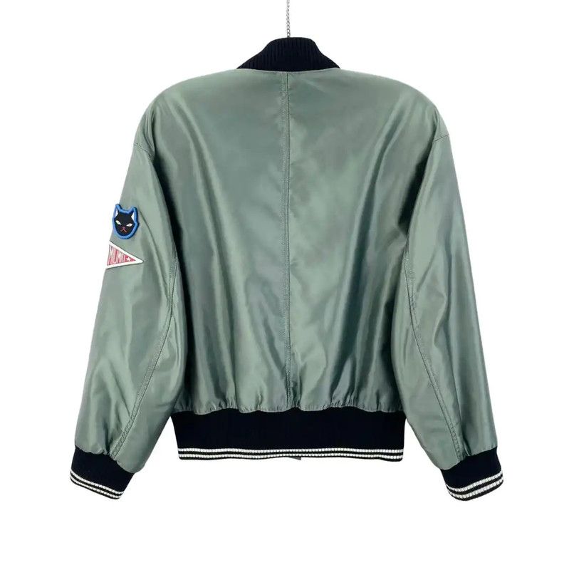 Miu Miu Miu Miu Women's Green Polyester Jacket 0089 Size ONE SIZE - 2 Thumbnail