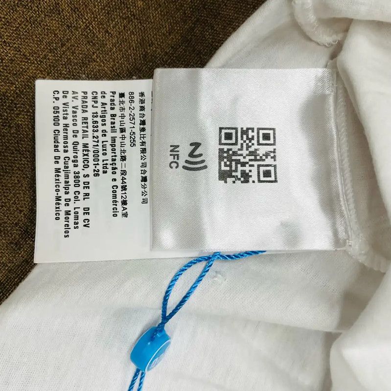 Miu Miu Miu Miu White Cotton Women's T-Shirt 0089 Size S / US 4 / IT 40 - 6 Thumbnail