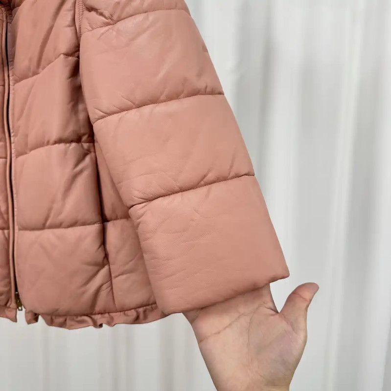 Miu Miu Miu Miu Short Pink Down Jacket for Women 0089 Size S / US 4 / IT 40 - 4 Thumbnail