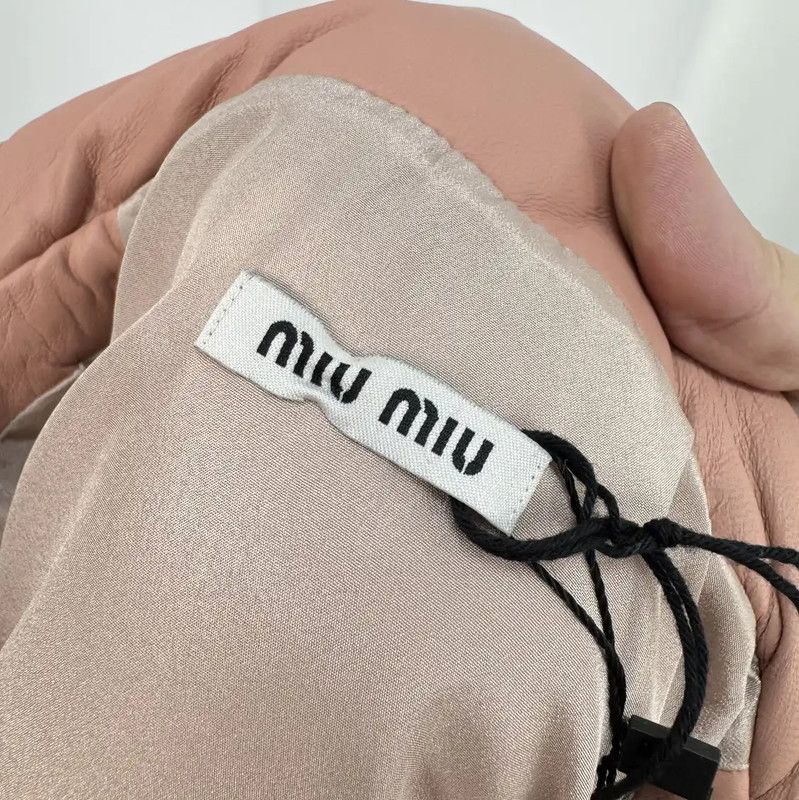 Miu Miu Miu Miu Short Pink Down Jacket for Women 0089 Size S / US 4 / IT 40 - 5 Thumbnail