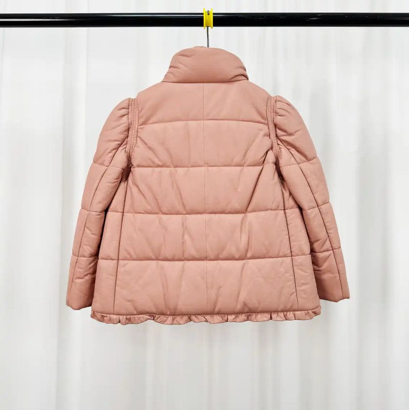 Miu Miu Miu Miu Short Pink Down Jacket for Women 0089 Size S / US 4 / IT 40 - 2 Thumbnail