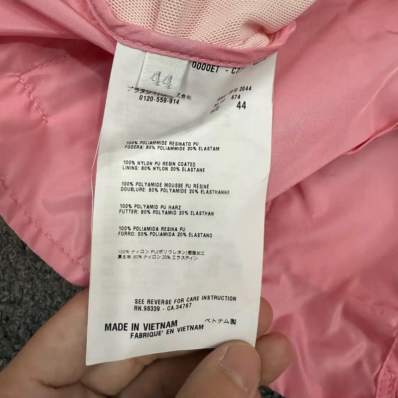 Miu Miu Miu Miu Pink Nylon Women's Jacket 0089 Size M / US 6-8 / IT 42-44 - 4 Thumbnail