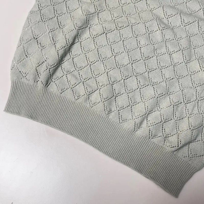 Miu Miu Miu Miu Summer Green Short Sleeve Pullover 0089 Size XS / US 0-2 / IT 36-38 - 6 Thumbnail