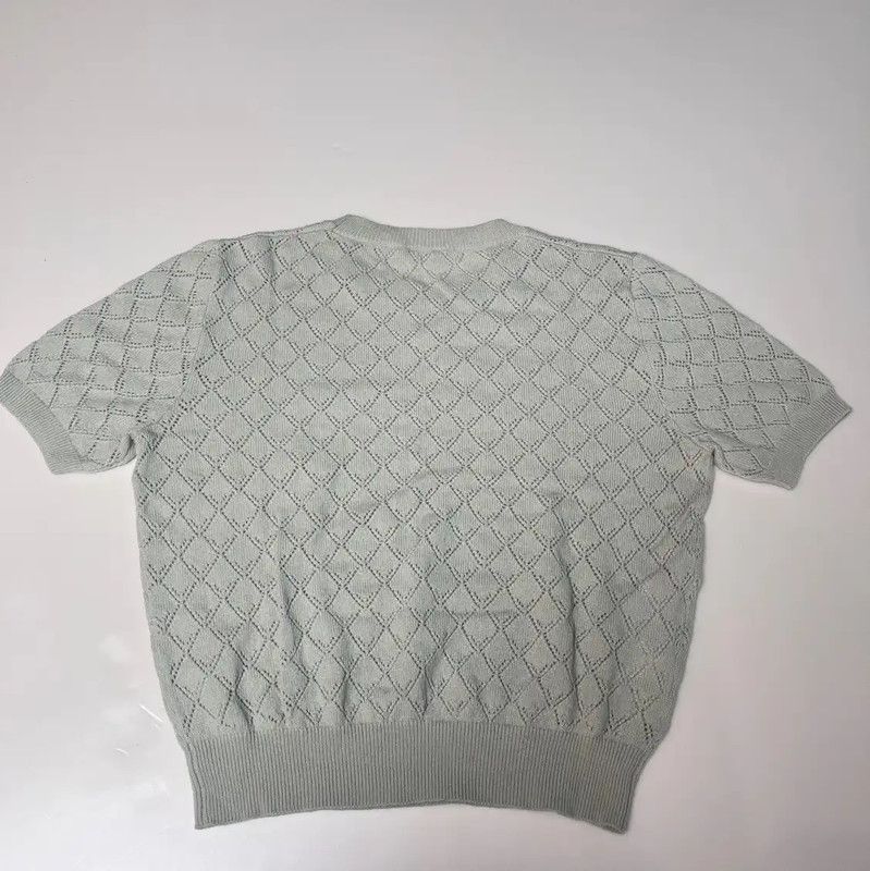 Miu Miu Miu Miu Summer Green Short Sleeve Pullover 0089 Size XS / US 0-2 / IT 36-38 - 7 Thumbnail
