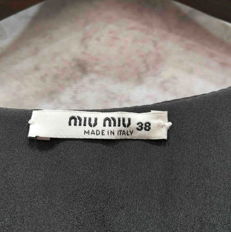 Miu Miu Miu Miu Summer Denim Floral Sleeveless Dress 0089 Size M / US 6-8 / IT 42-44 - 4 Thumbnail