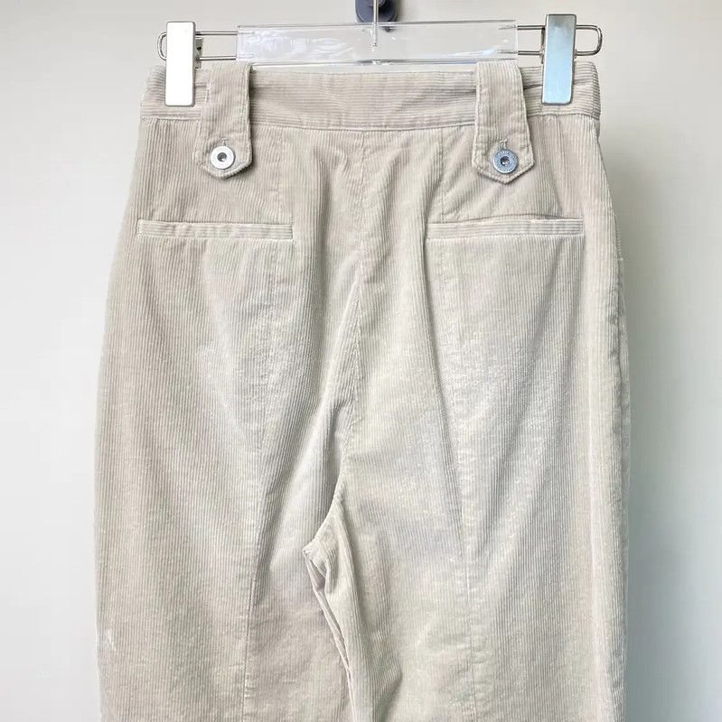 Miu Miu Miu Miu Casual Pants in Light Brown Cotton 0089 Size 23" - 5 Thumbnail