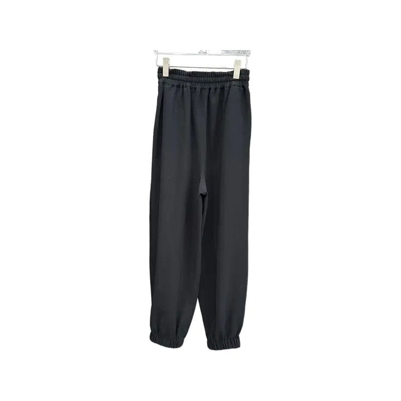 Miu Miu Miu Miu Black Casual Pants for Women 0089 Size 23" - 2 Thumbnail