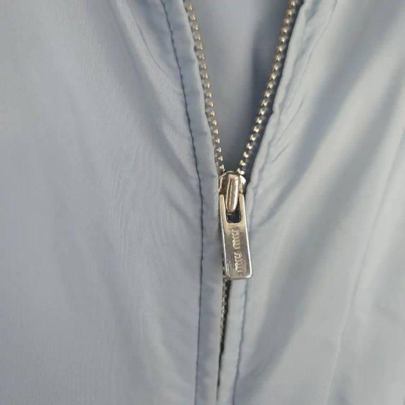 Miu Miu Miu Miu Light Blue Spring Jacket 0089 Size ONE SIZE - 6 Thumbnail